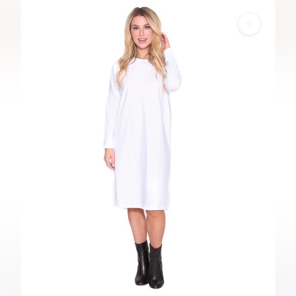 Wukogals LONG SLEEVE T DRESS - Picture 2 of 8